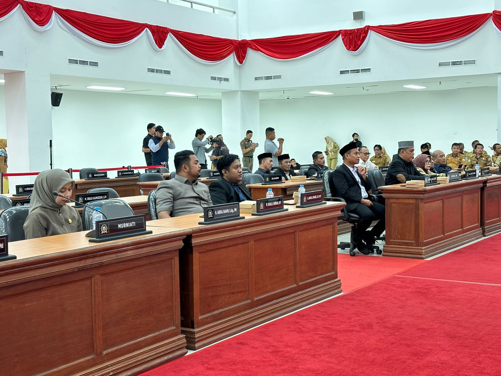 Ketua Bapemperda Habsi Wahid Hadiri Rapat Paripurna Penyerahan Ranperda Pertanggungjawaban APBD 2024