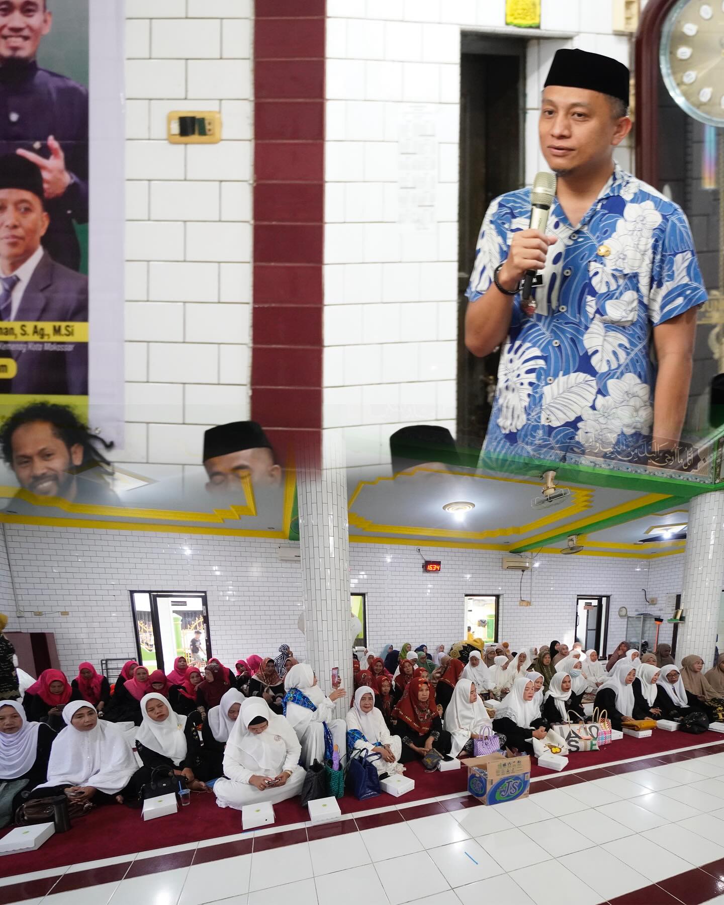 Camat Ujung Tanah Hadir Peringatan Tahun Baru Islam yang Dilaksanakan KUA