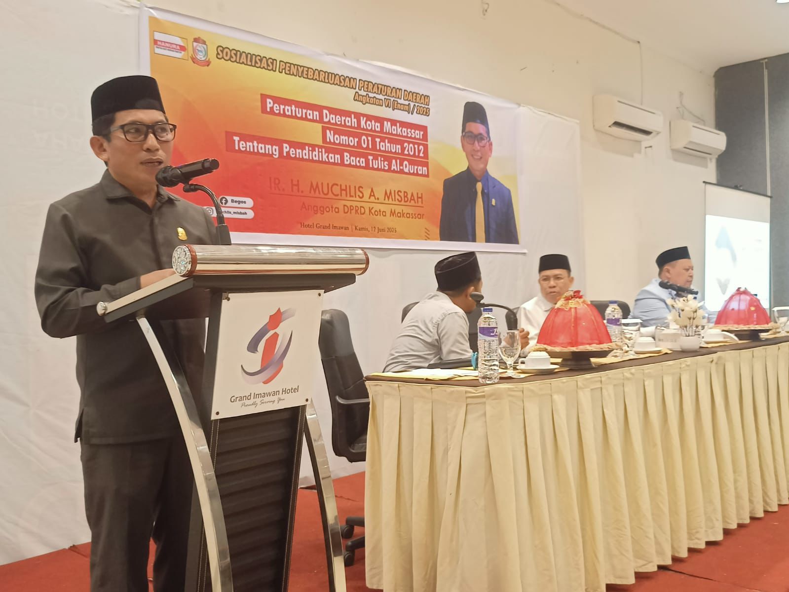 Legislator Muchlis Misbah Dorong Pemkot Makassar Segera Terbitkan Perwali Baca Tulis Al-Quran 
