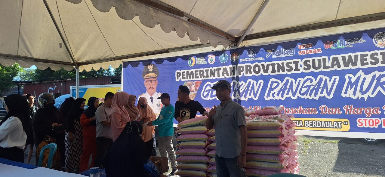 Pemprov Sulbar Beri Solusi Stabilitas Harga Melalui Gerakan Pangan Murah