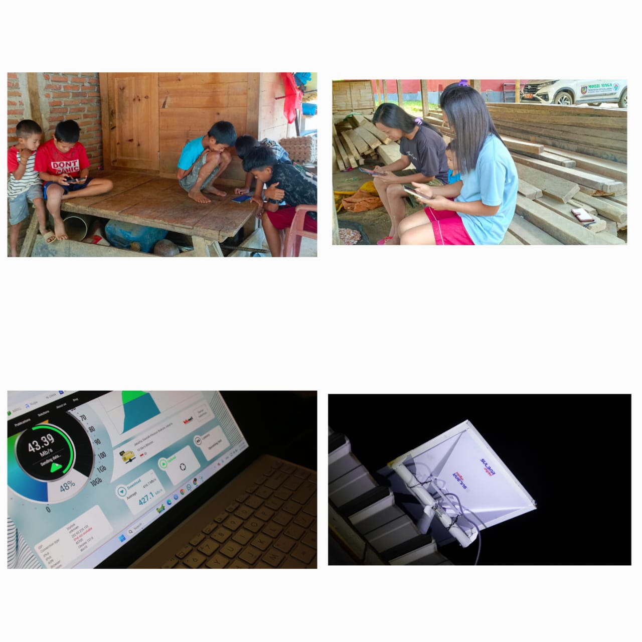  Bantuan Jaringan Internet Disalurkan, Masyarakat Mulai Rasakan Manfaat Program SDK-JSM