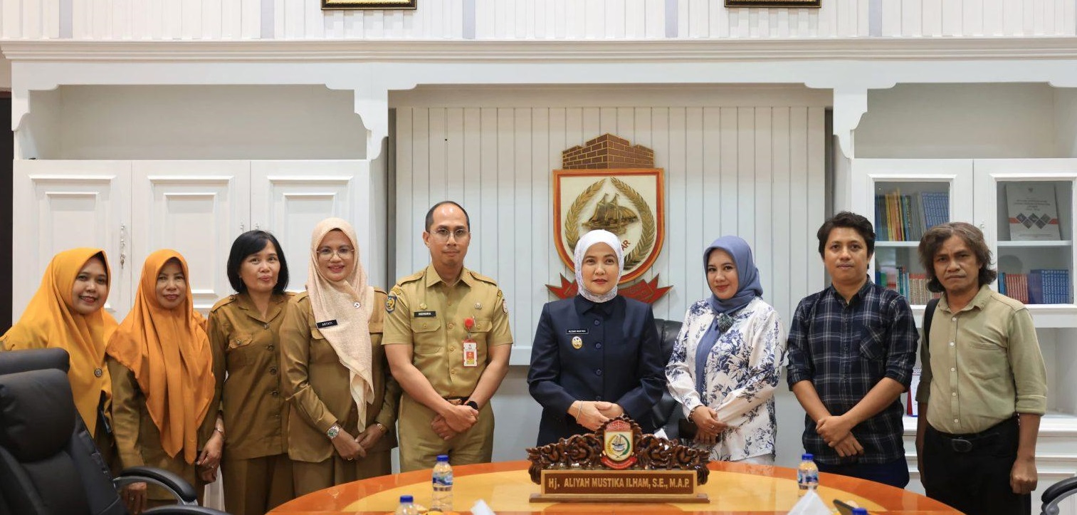 Terima Audiensi Tim Produksi Film Doti, Aliyah Mustika Ilham Apresiasi Karya Sineas Lokal