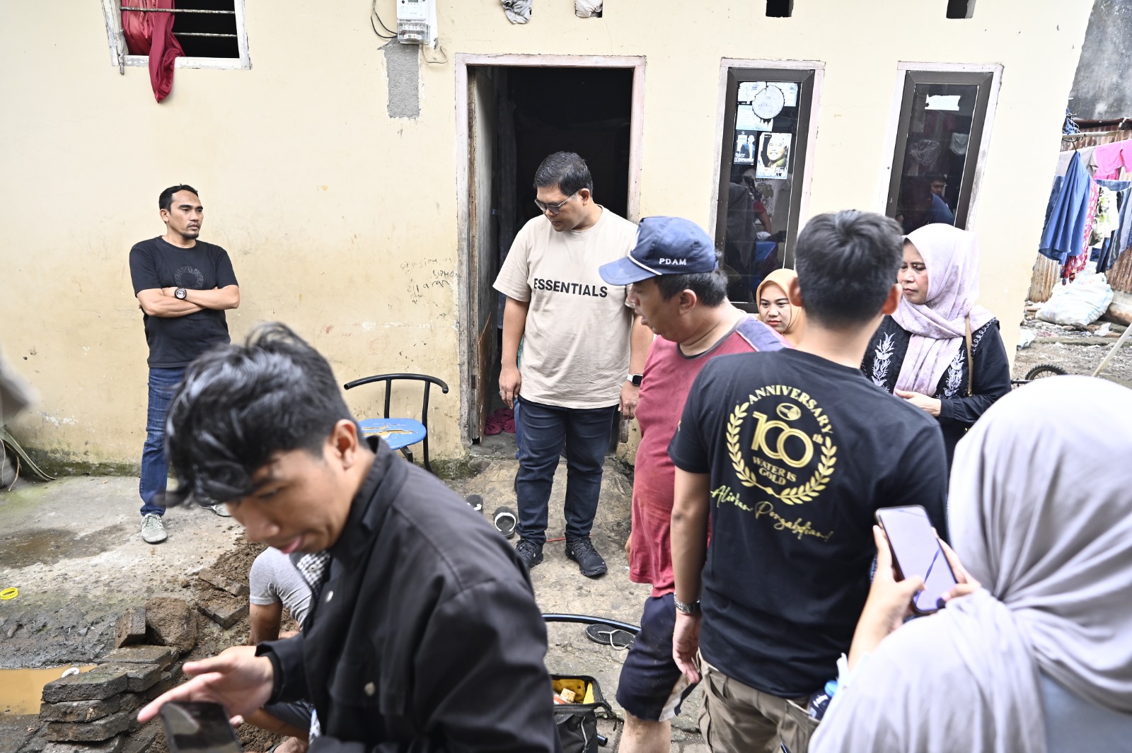 PDAM Makassar Lanjutkan Sambungan Air Gratis MULIA, Enam Titik Terpasang di Wilayah VI