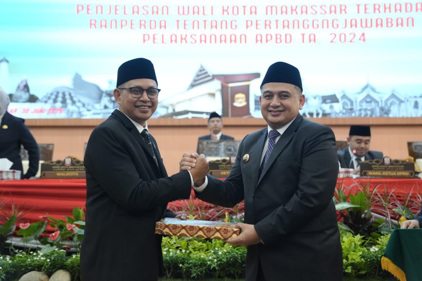 DPRD Makassar Gelar Paripurna Terkait Pertanggungjawaban APBD 2024, Realisasi Pendapatan Capai Rp4,2 Triliun