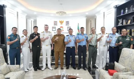 Munafri Sambut Kunjungan Delegasi Delapan Perwira Siswa dari Negara-negara Sahabat