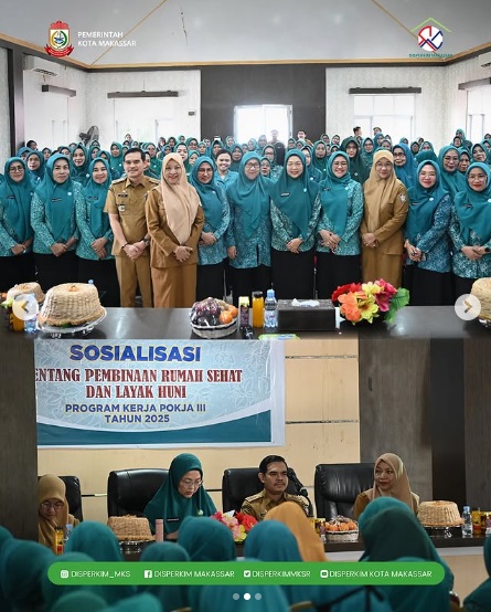 Sosialisasi Rumah Sehat dan Layak Huni, Plh Kadis Perkim Makassar Jadi Narasumber