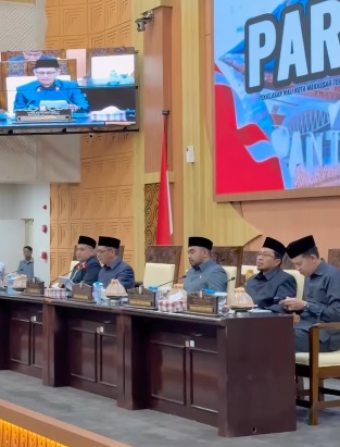 DPRD Makassar Gelar Rapat Paripurna Penjelasan Wali Kota Tentang RPJMD 2025-2029