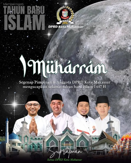 DPRD Makassar Ucapkan Selamat Tahun Baru Islam 1447 Hijriah