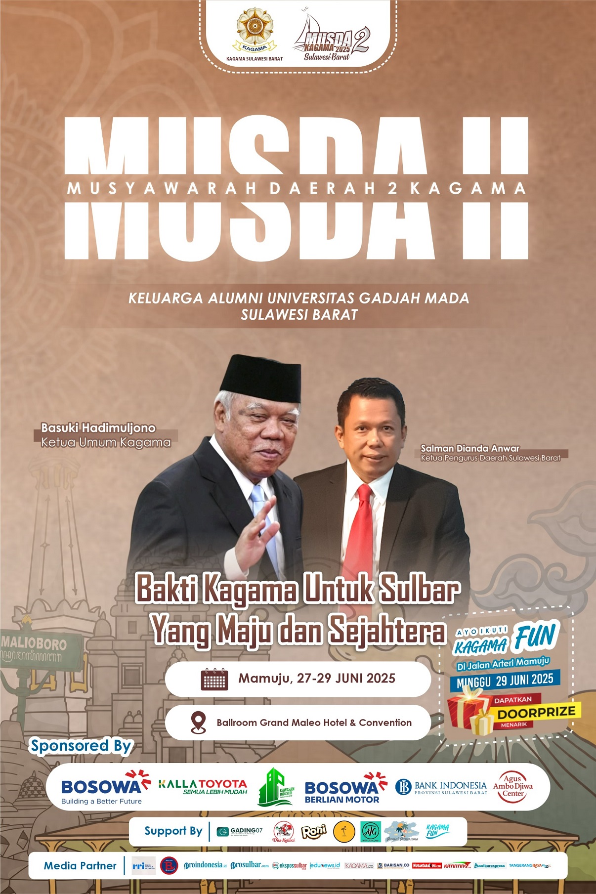 KAGAMA Sulbar Gelar Musda Ke-2: Konsolidasi Alumni UGM untuk Sulbar yang Maju dan Sejahtera