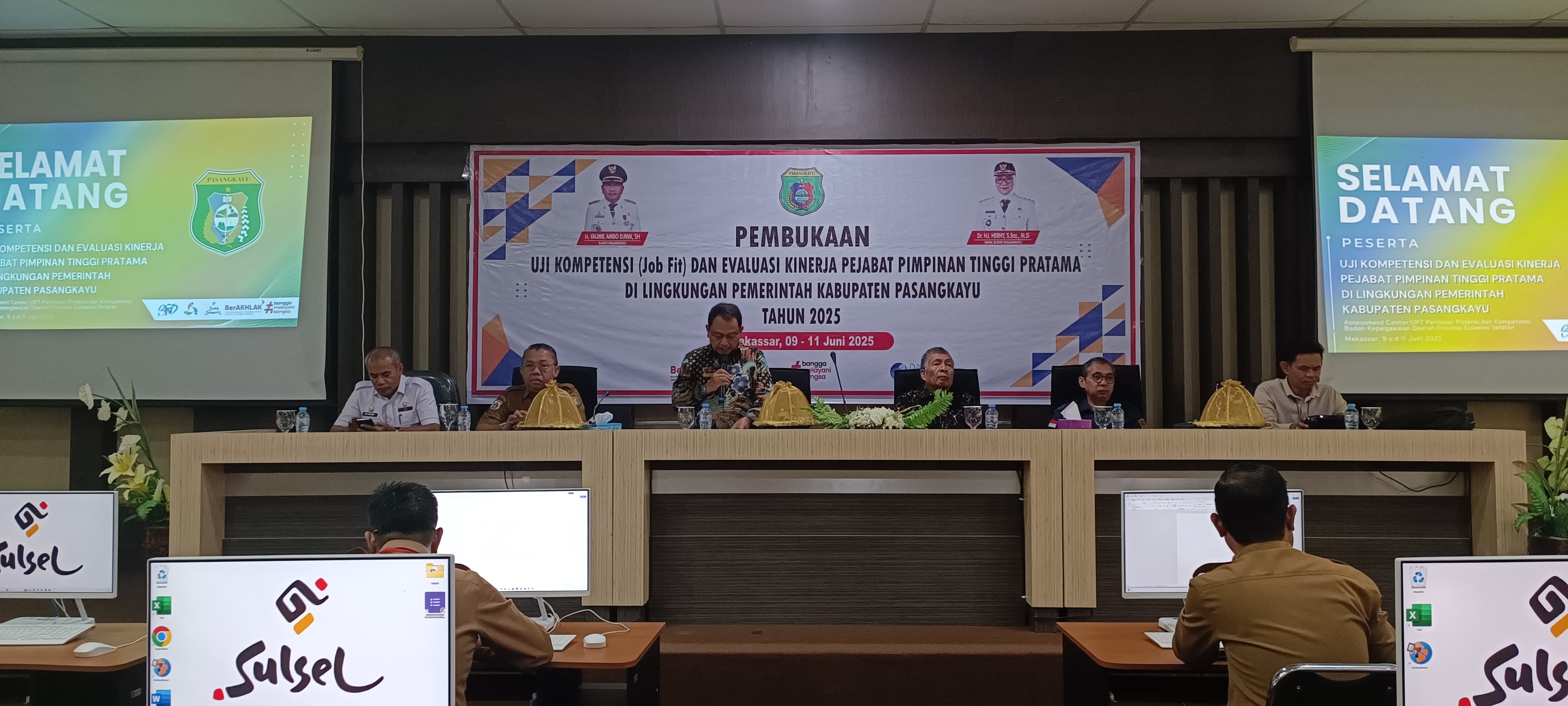 26 Pejabat Eselon II Ikuti Uji Kompetensi, Bupati Pasangkayu: Untuk Menilai Kelayakan dan Kinerja Pejabat