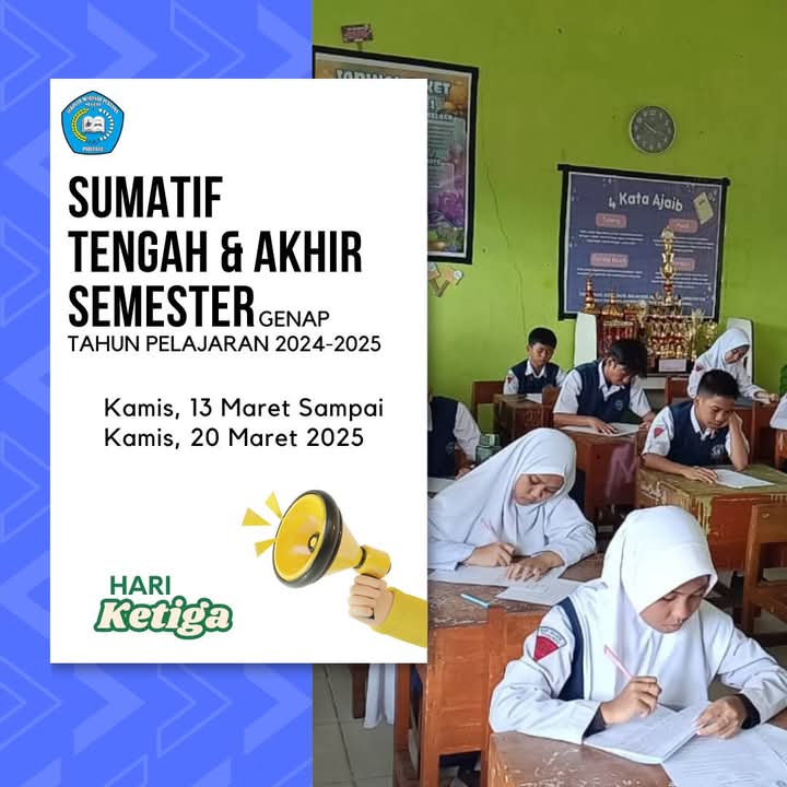 Lancar, Sumatif Tengah dan Akhir Semester Genap SMPN 1 Parepare 