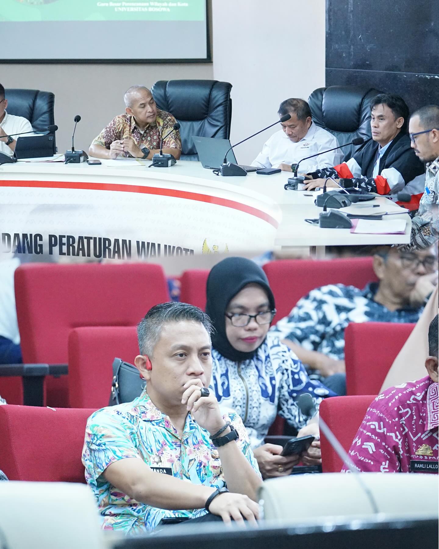 Camat Ujung Tanah Hadiri Rakor Perencanaan Bidang Infrastruktur