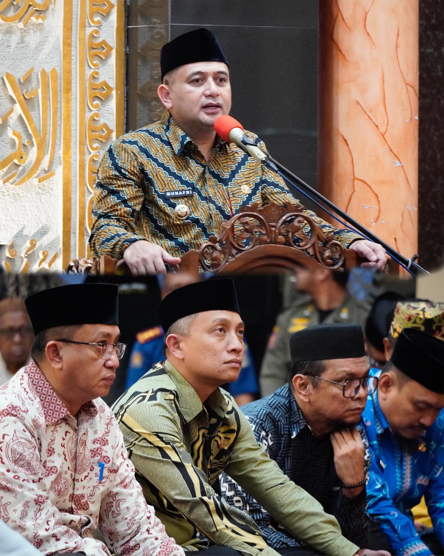Camat Ujung Tanah Dampingi Wali Kota dan Wawali Safari Ramadhan di Kelurahan Totaka-Pattingaloang Baru