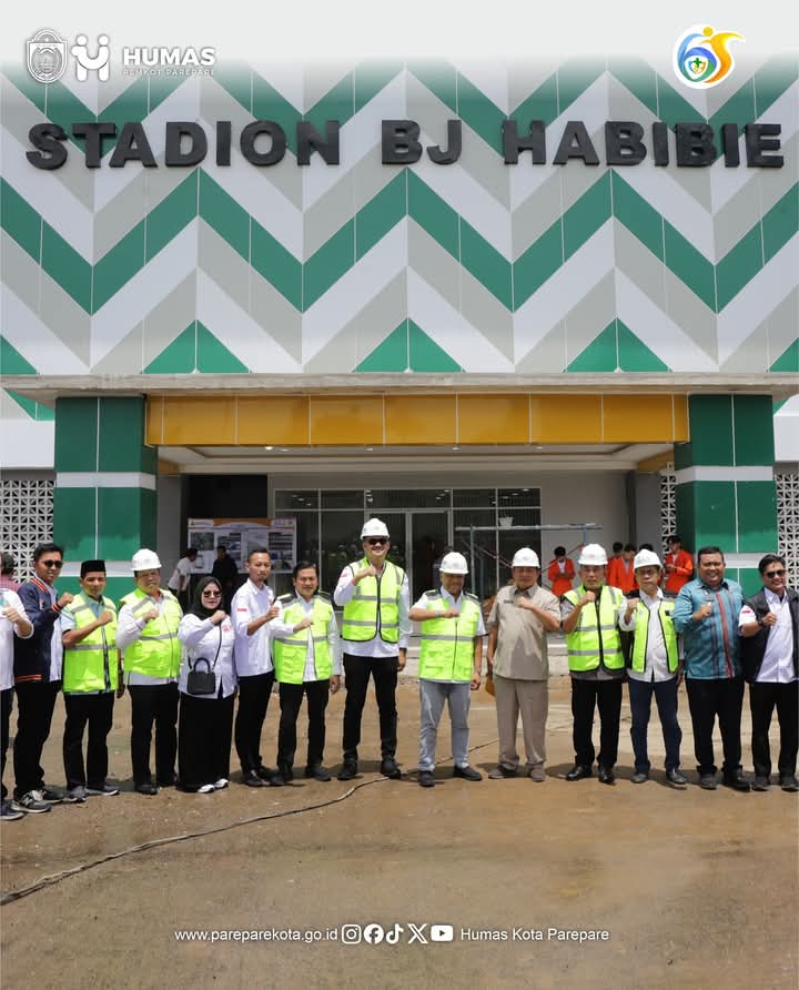 Ilham Habibie Kagumi Kemajuan Parepare, Stadion GBH dan ITH Hadir Representatif 