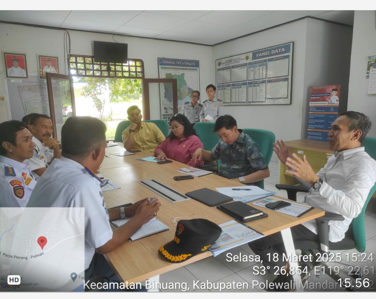 Komisi III DPRD Sulbar Kunker di Polman, Dalam Rangka Pengawasan dan Koordinasi Kesiapan Menghadapi Arus Mudik Lebaran