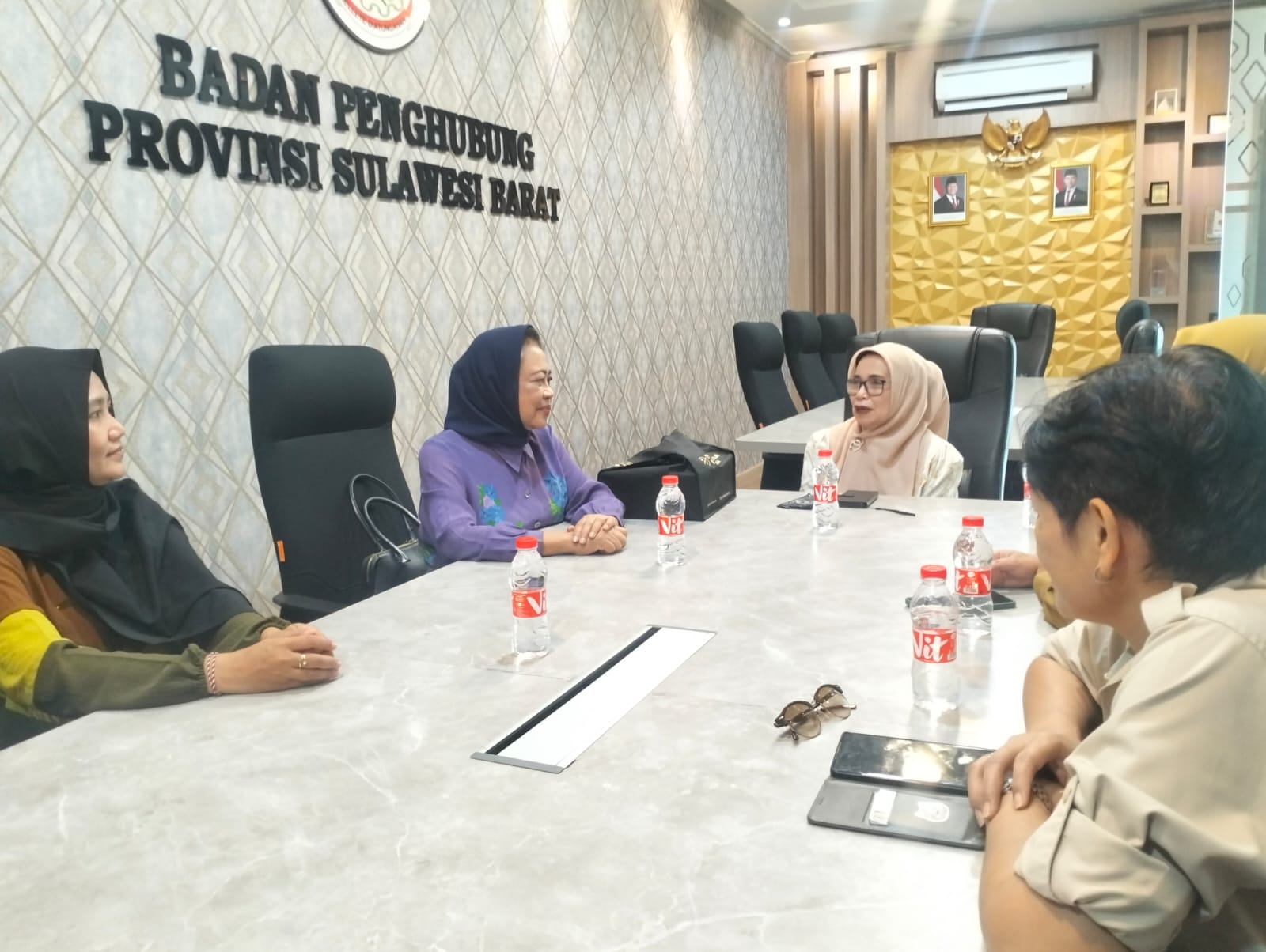 Wakil Ketua Komisi II DPRD Sulbar Kunker ke Badan Penghubung Sulbar di Jakarta