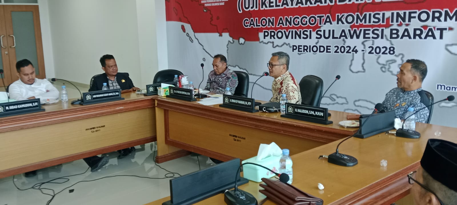 Komisi I DPRD Sulbar Rapat Bahas Pembentukan Timsel KPID Sulbar