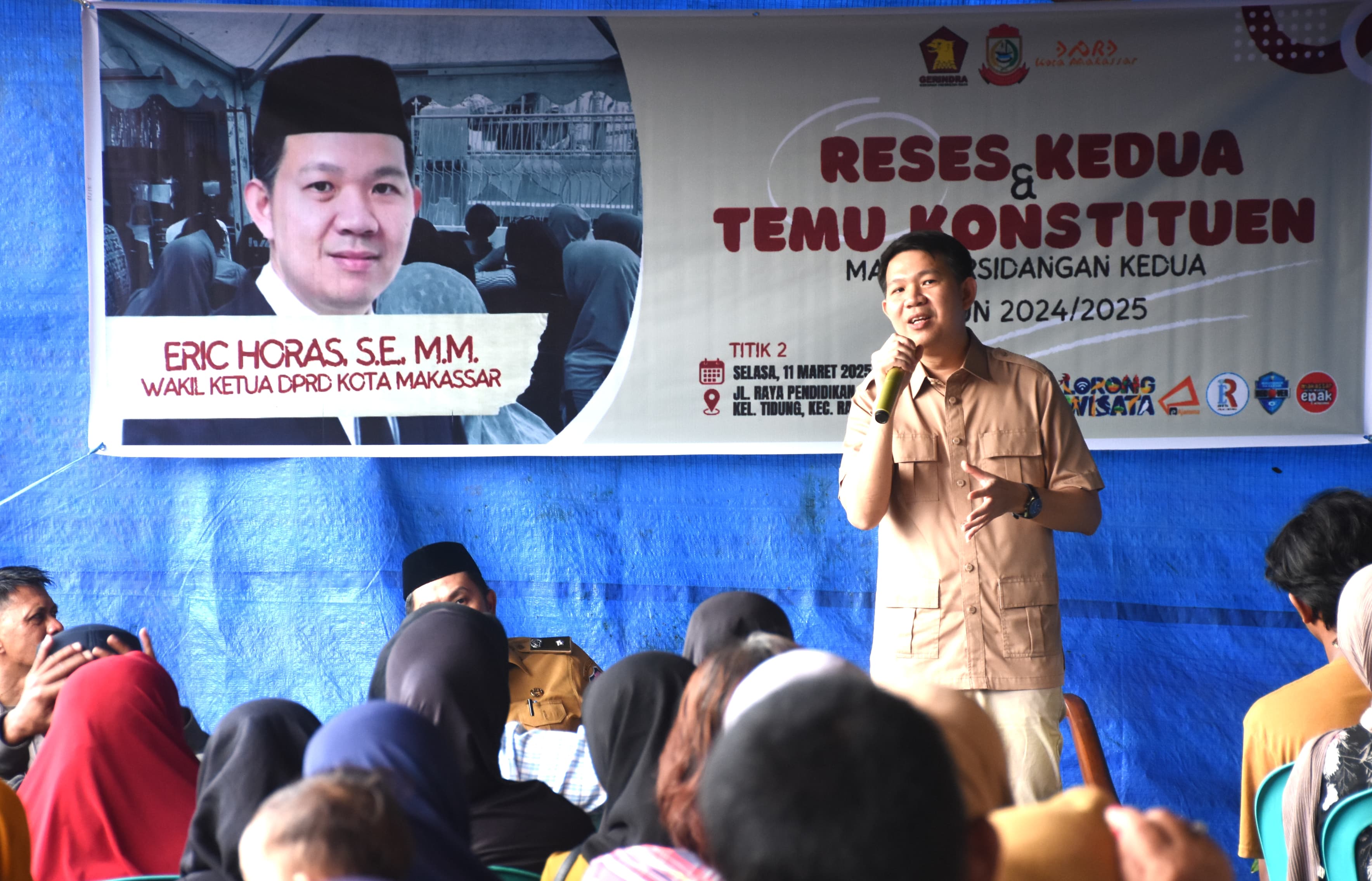 Reses Kedua Wakil Ketua DPRD Makassar, Tegaskan Seluruh Jalan Akan Diperbaiki