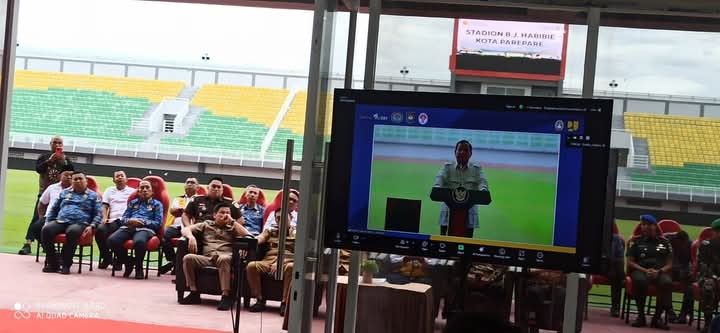 Diresmikan Presiden, Stadion BJ Habibie Parepare Berstandar Internasional Penuhi Syarat FIFA