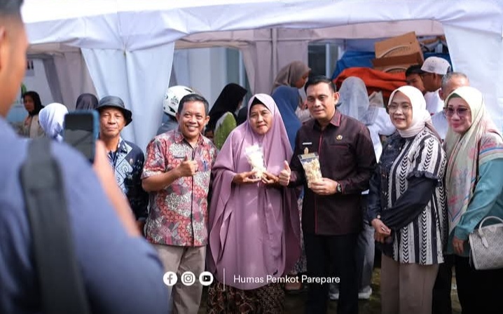 Wawali Hermanto Apresiasi Pasar Tani, Wujud Pemkot Parepare Dukung Petani Lokal