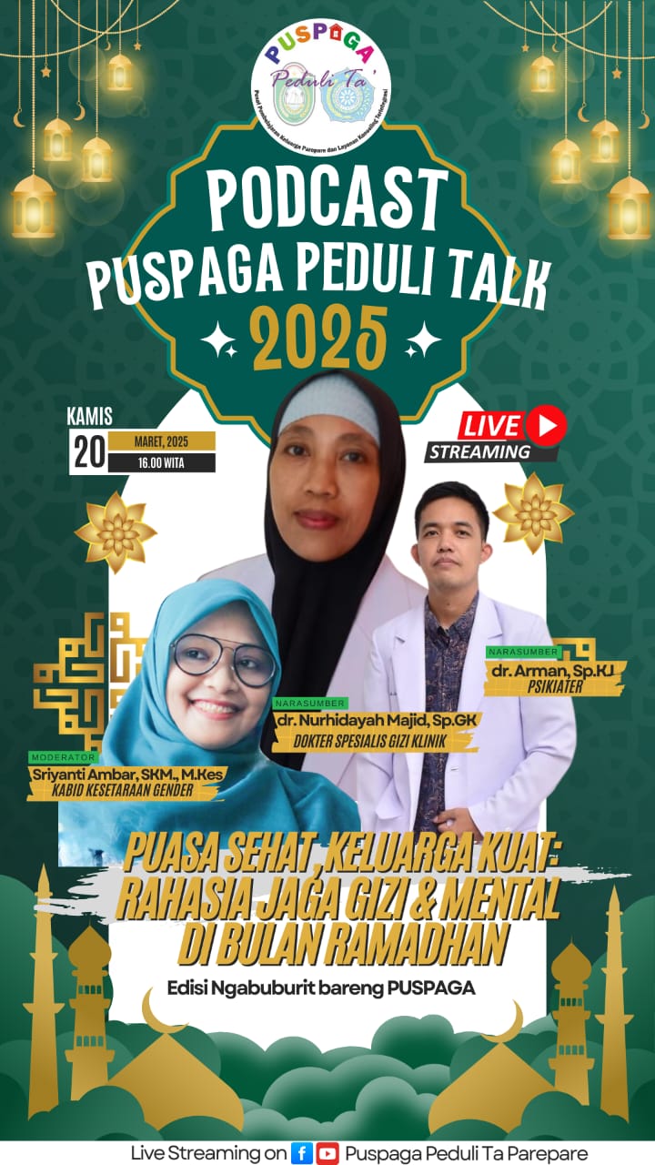 Podcast Puspaga Peduli Talk Ngabuburit Bareng Puspaga Usung Tema Edukatif, Kreatif dan Unik