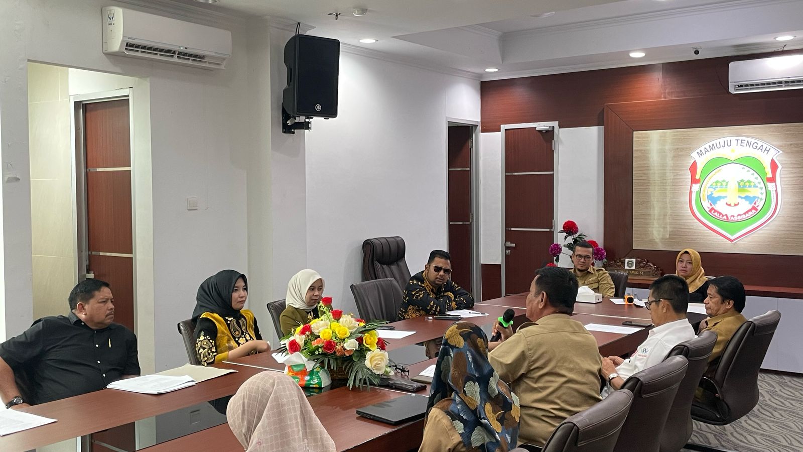 Berkunjung ke Mateng, Pansus Ranperda Peningkatan Gizi Berdialog dengan Bupati dan Jajarannya