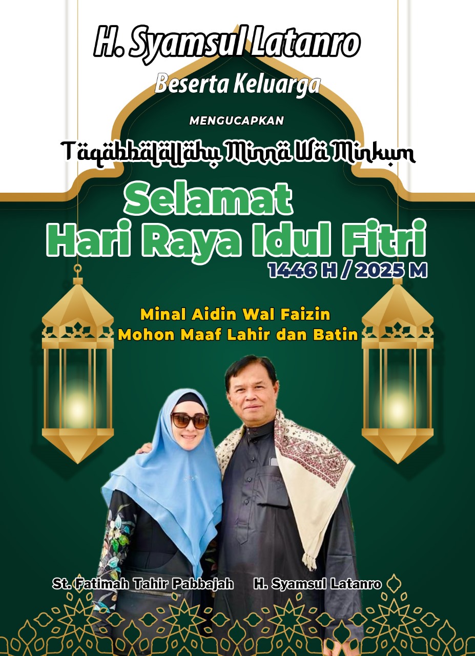 HSL Beserta Keluarga Ucapkan Selamat Hari Raya Idul Fitri 1446 Hijriah