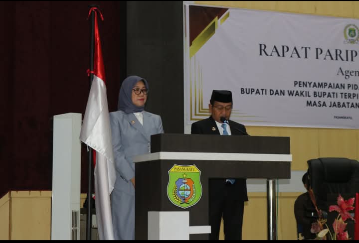 Bupati-Wabup Pasangkayu Periode 2025-2030 Sampaikan Pidato Sambutan pada Rapat Paripurna DPRD
