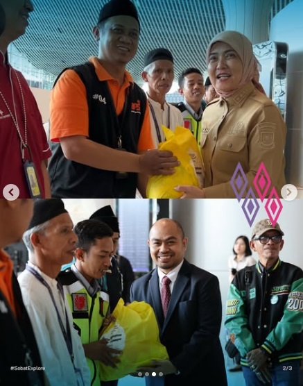 Kadis Pariwisata Dampingi Wawali Makassar Berbagi dengan Petugas Bandara