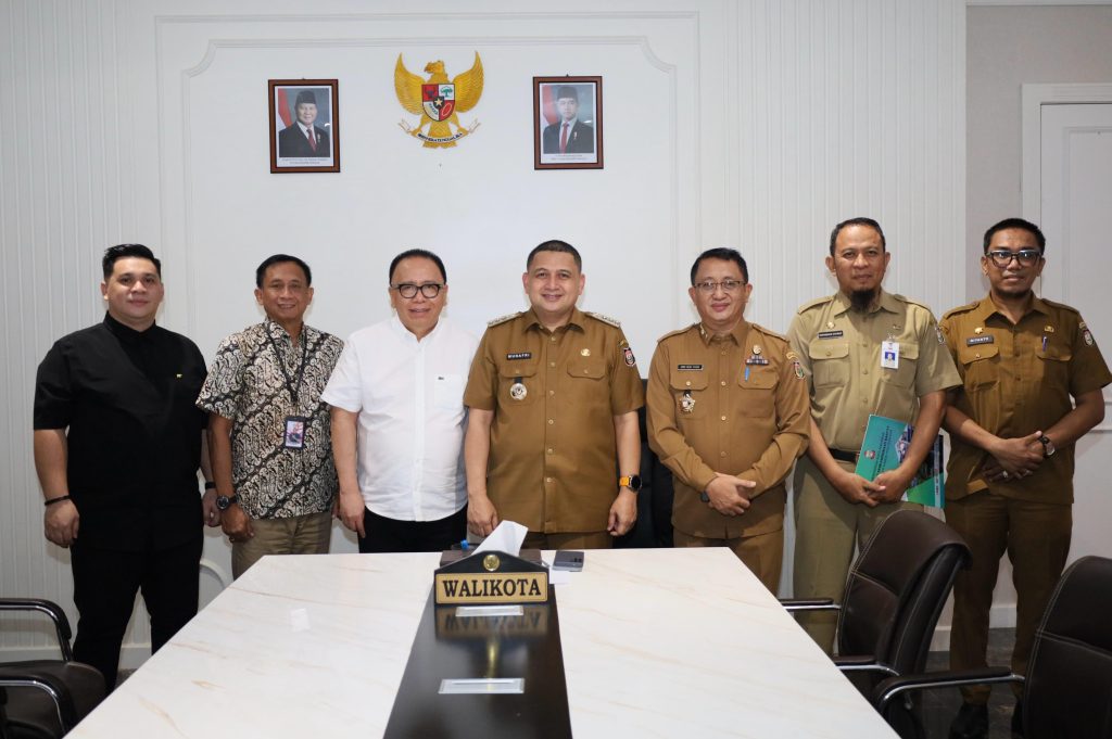 Terima Audiensi Tim Chairul Tanjung, Wali Kota Makassar Singgung Peluang Kerja Sama Bangun Gor Indoor