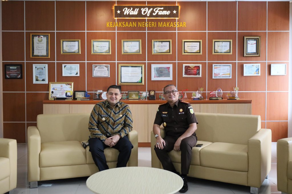 Bertemu Kejari Makassar, Wali Kota Munafri Ingin Perkuat Sinergi 