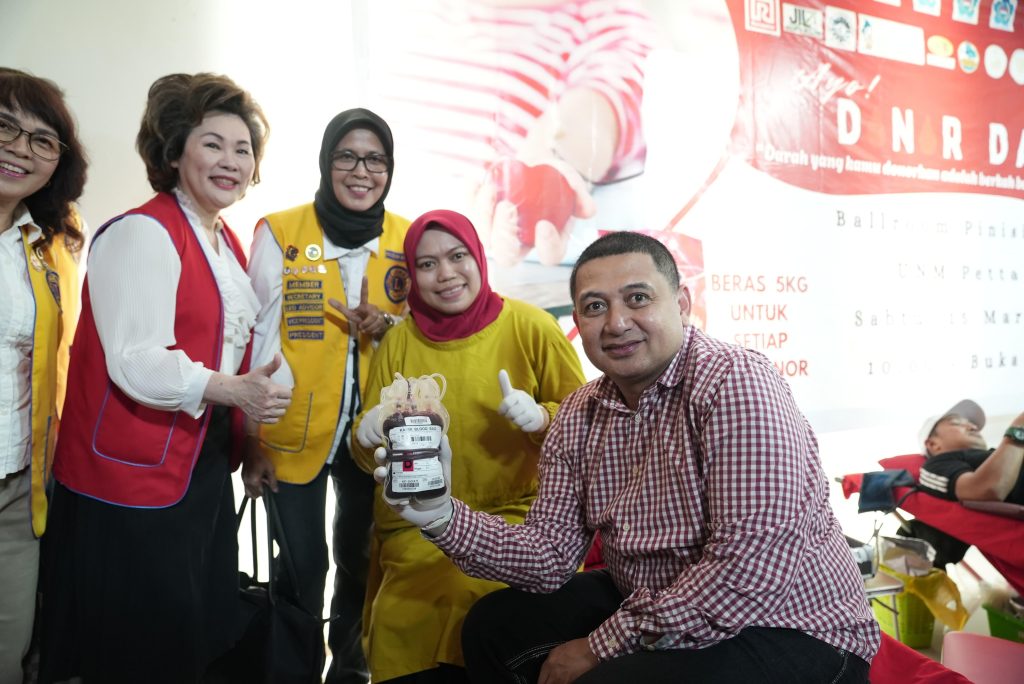 Donor Darah di Bulan Ramadan, Munafri Arifuddin: Bermanfaat bagi Kesehatan Penerima Donor dan Pendonor