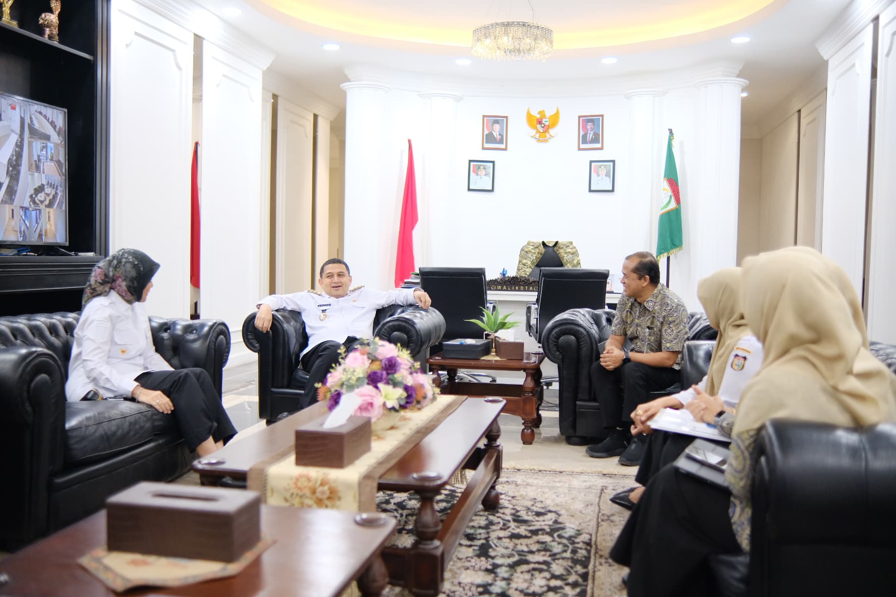 Bersama BPJS Kesehatan, Wali Kota-Wawali Makassar Targetkan 80 Persen Kepesertaan Aktif