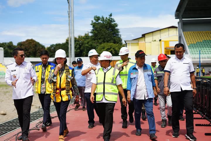Layak, Dirjen PUPR Tinjau Kondisi Akhir Stadion BJ Habibie, Wali Kota Tasming Hamid Optimis Parepare Bisa Sukses Gelar Event Nasional dan Internasional 