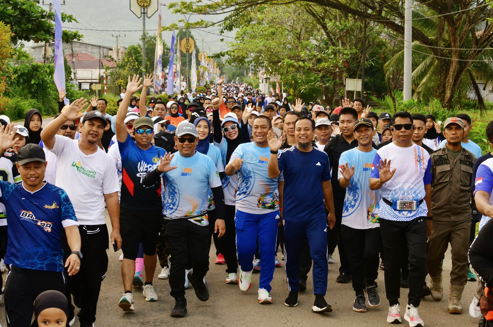 Fun Run Luwu Timur 2025 dan Anti Mager, Gubernur Sulsel Dorong Pola Hidup Sehat di Masyarakat