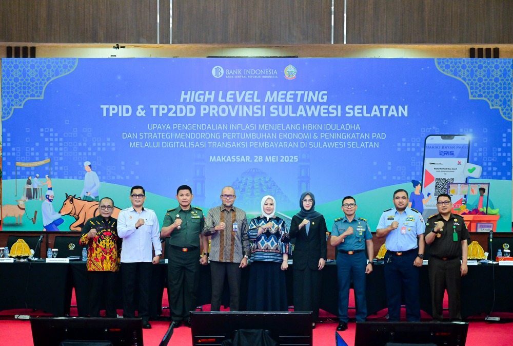 Jelang Idul Adha, Wagub Sulsel Minta TPID dan TP2DD Bergerak Cepat Kendalikan Inflasi 