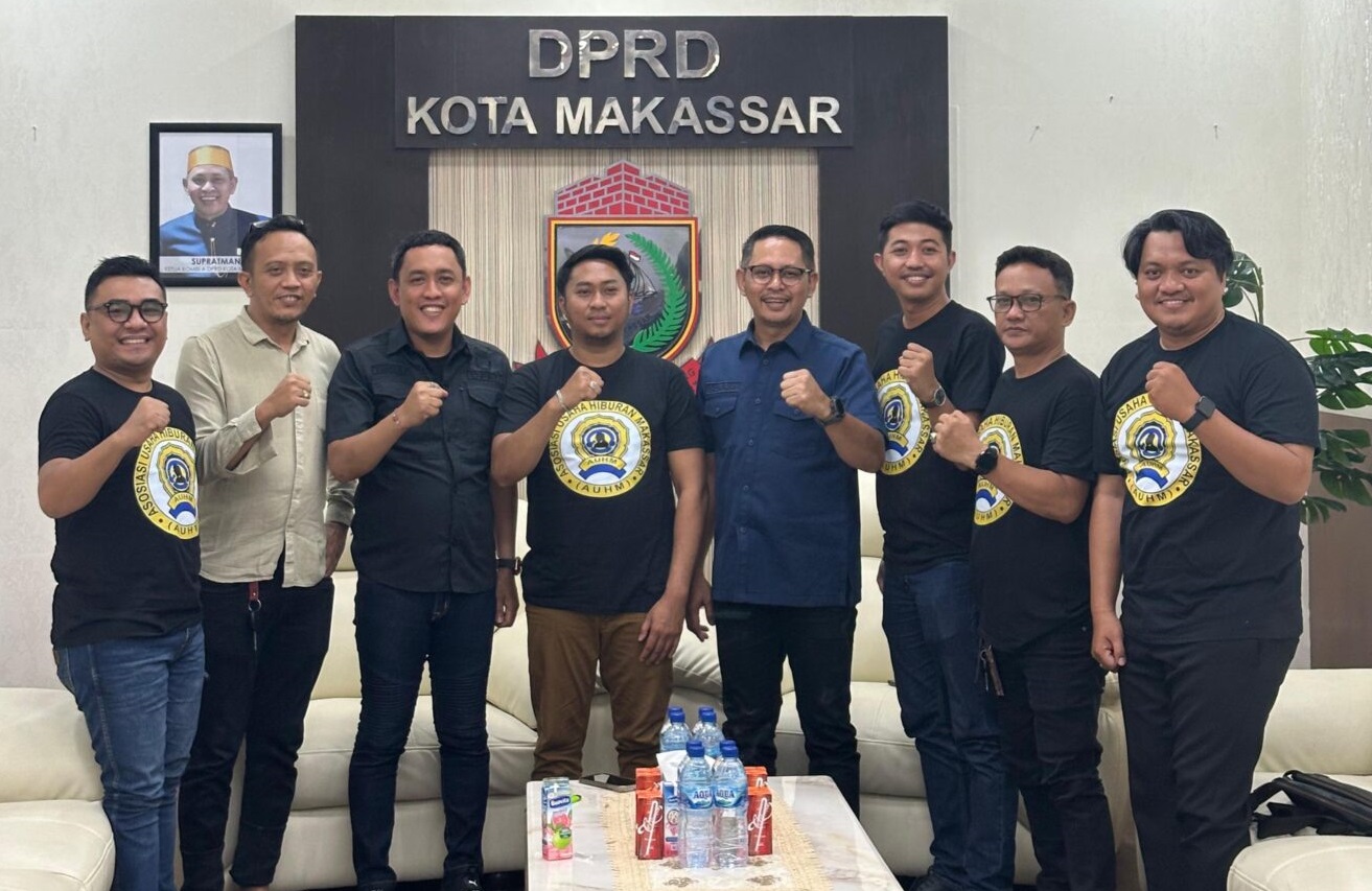 Ketua DPRD Makassar Terima Audiensi Asosiasi Usaha Hiburan Malam