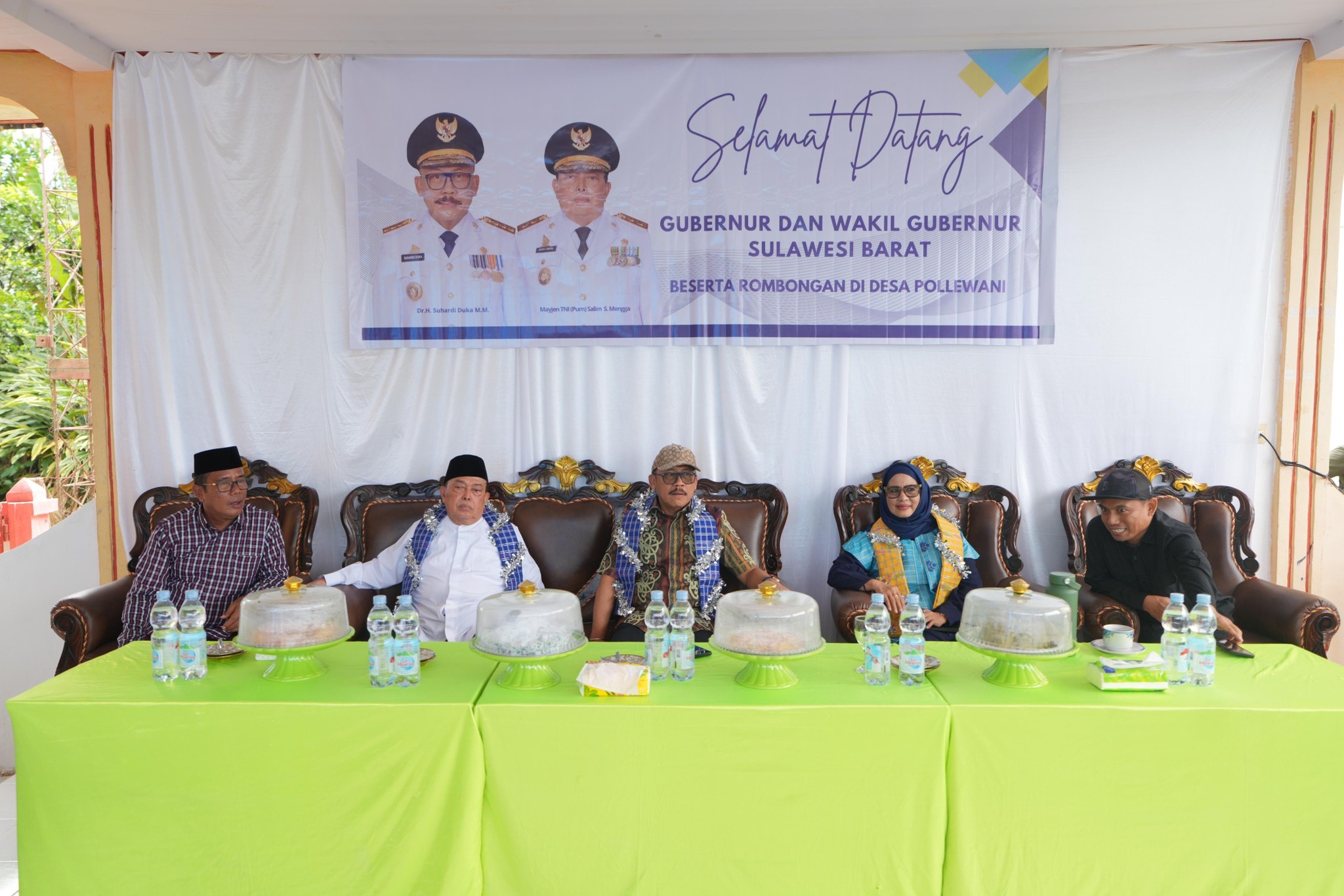 Gubernur-Wagub Sulbar Bertatap Muka dengan Masyarakat Desa Pullewani Polman