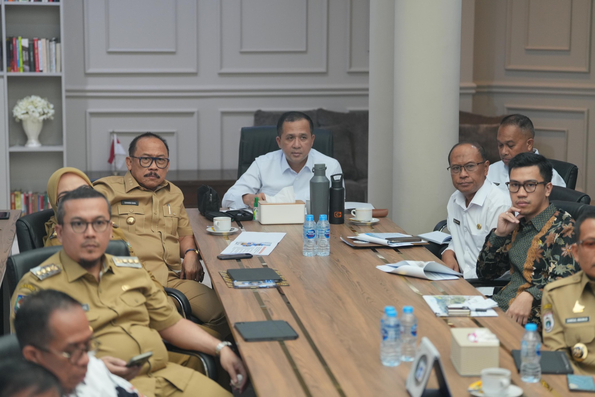 Bertemu Menteri Transmigrasi, Gubernur dan Bupati se-Sulbar Bahas Transformasi Kawasan