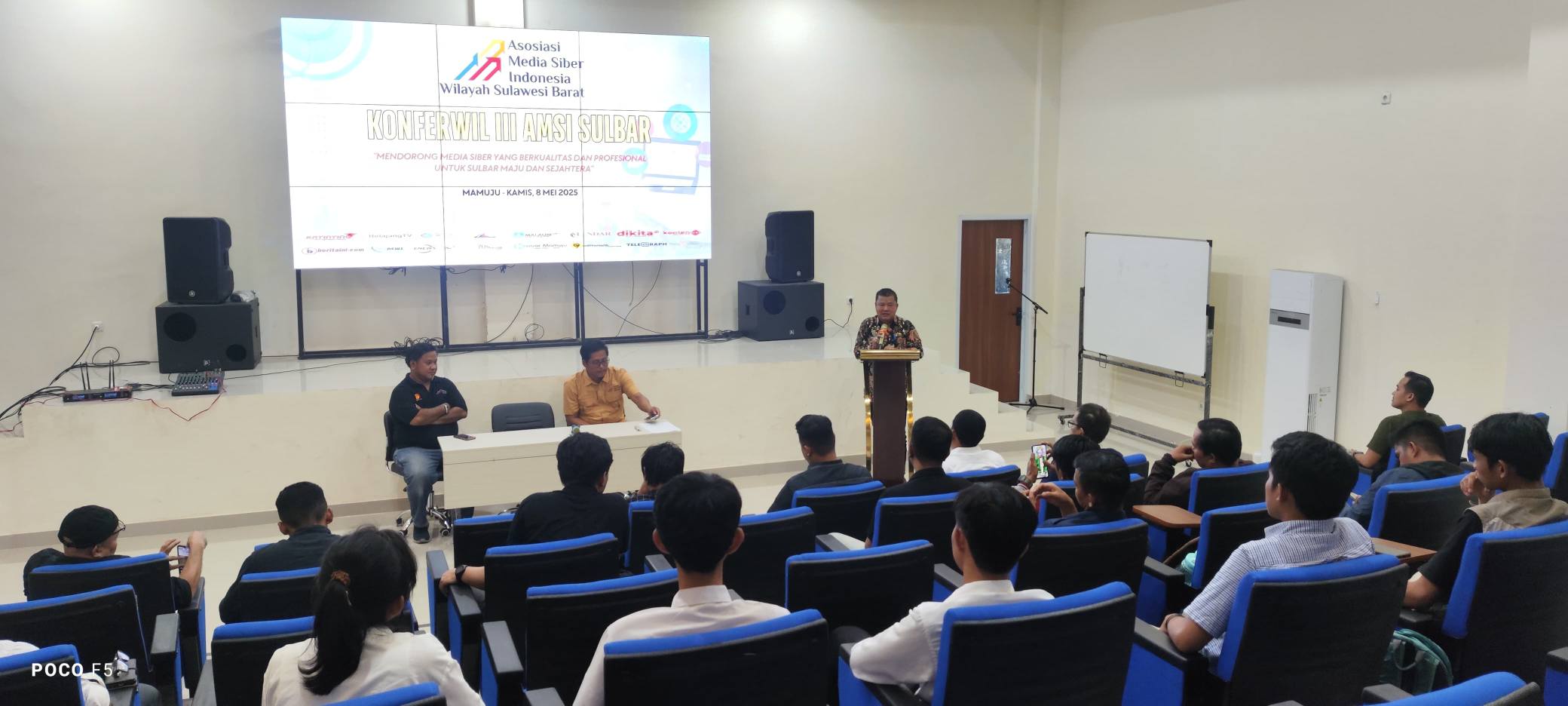 Kadis Kominfo Sulbar Sebut AMSI Mitra Strategis Penyebaran Informasi Publik