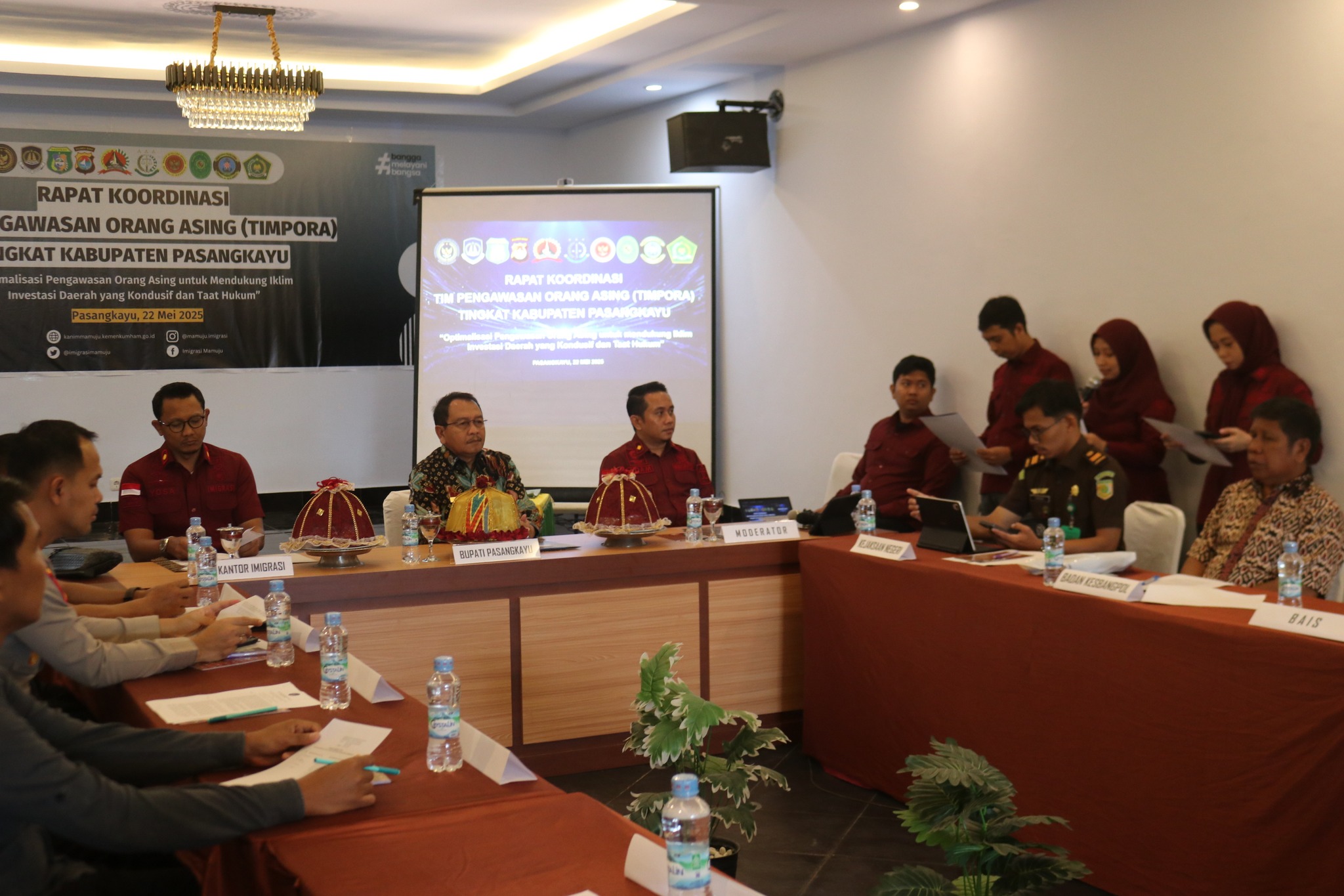 Rakor Timpora, Bupati Pasangkayu Ajak Tingkatkan Kolaborasi dan Keterbukaan Informasi