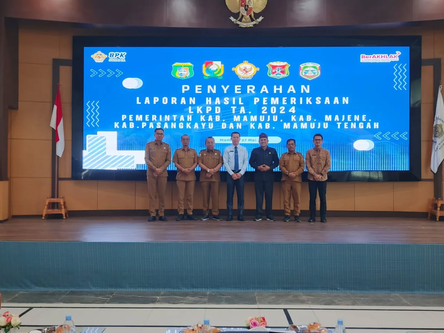 10 Kali Berturut-turut Pemkab Pasangkayu Raih Opini WTP dari BPK 