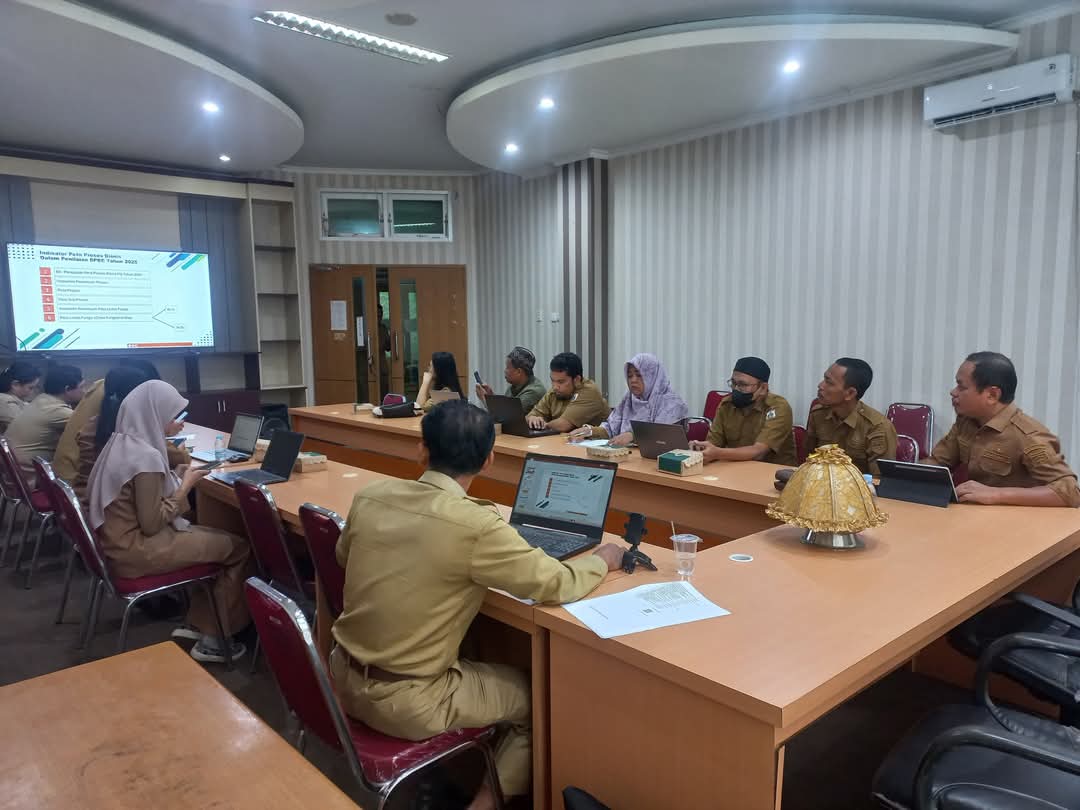 Kabag Umum dan Keuangan Sekretariat DPRD Sulbar Hadiri Rakor dan Reviu Peta Proses Bisnis Perangkat Daerah