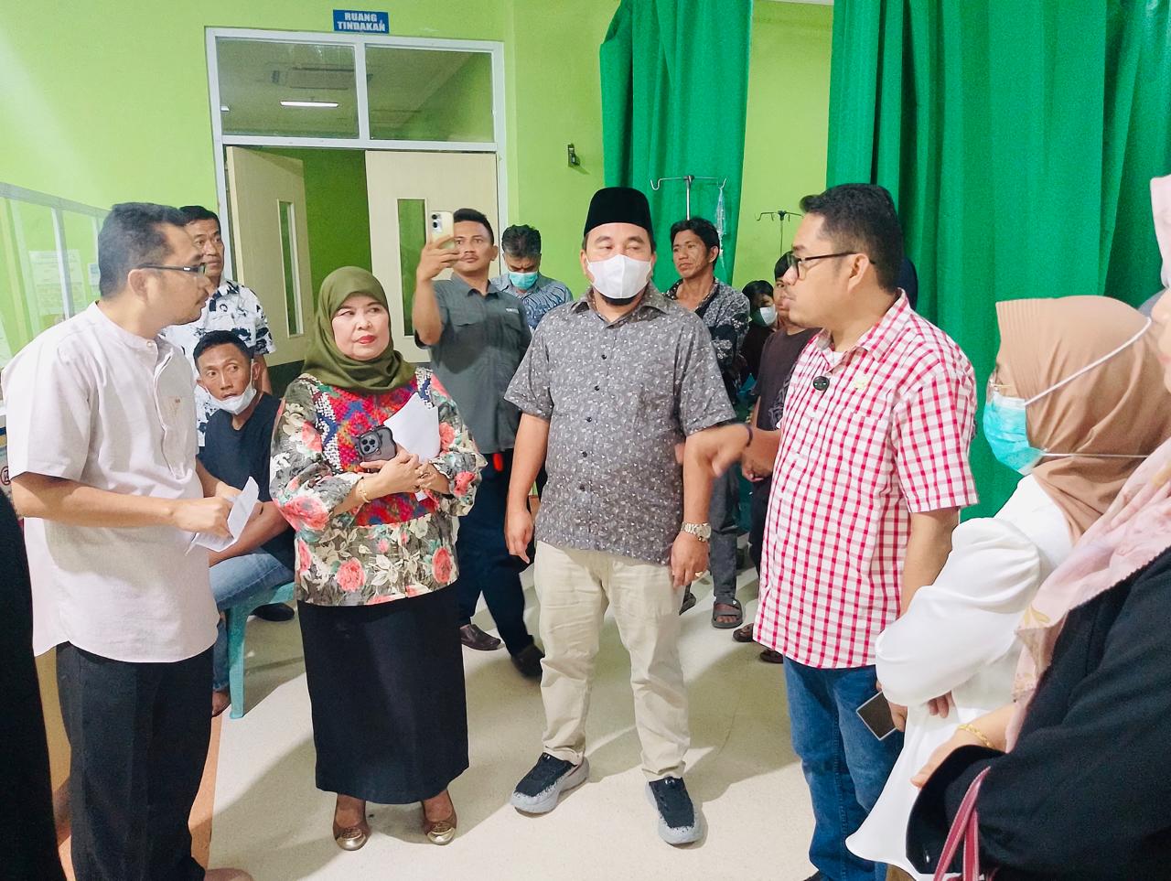 Direktur RSUD Sulbar Sambut Kunjungan Pimpinan Bersama Komisi IV DPRD Sulbar