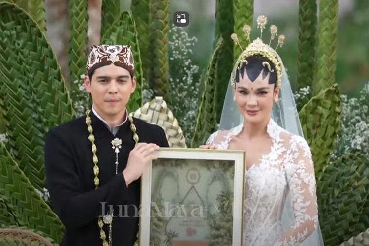 Luna Maya-Maxime Bouttier Resmi Menikah, Maskawin Sama dengan Tanggal dan Bulan Pernikahan