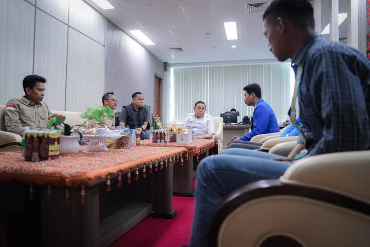 Bertemu PMII Mamasa, Wagub Sulbar Bahas Strategi Pengembangan Pariwisata