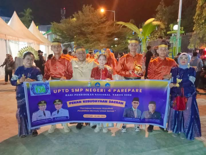 Kreatif dan Unik, SMPN 4 Parepare Usung Tema Ma