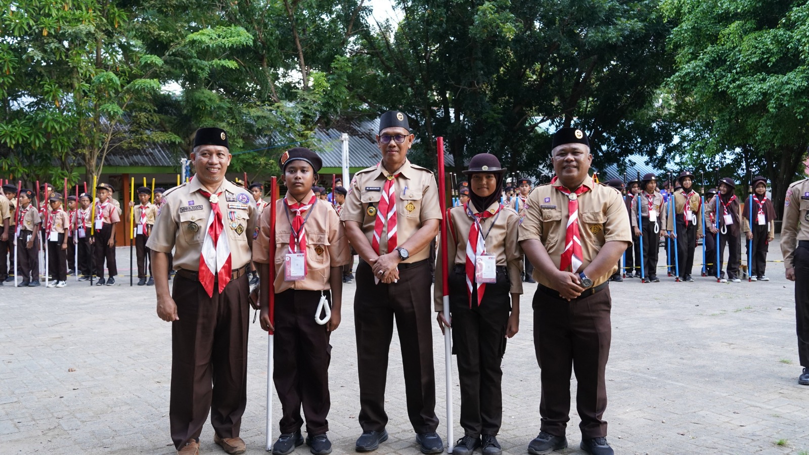 Inspiratif, Kemah Literasi Pramuka 2025 SMPN 4 Parepare Usung Tema Gembira, Cerdas dan Tangguh