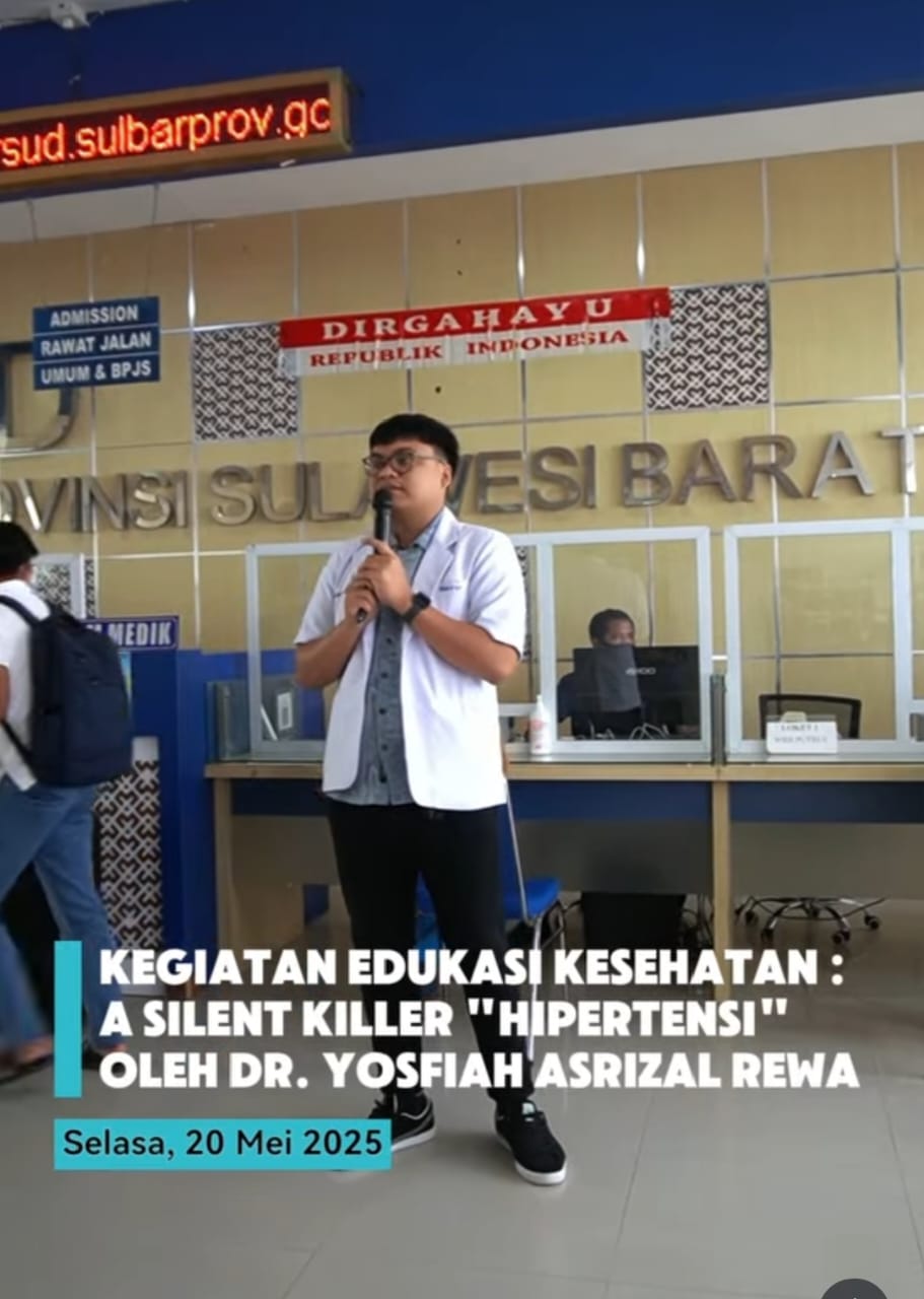 Peringatan Hari Hipertensi Sedunia 2025, RSUD Sulbar Beri Edukasi Kesehatan