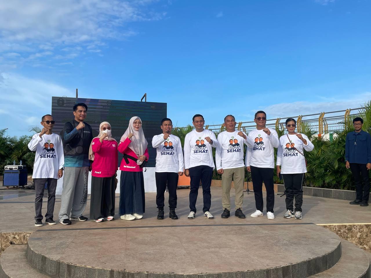 Launching Jumat Sehat, Wali Kota Tasming Hamid Ajak Masyarakat Parepare Biasakan Berolahraga dan Periksa Kesehatan  